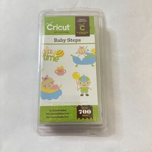 New/Sealed 'BABY STEPS" Cricut Cartridge 700 Designs Scrapbooking, Papercrafts